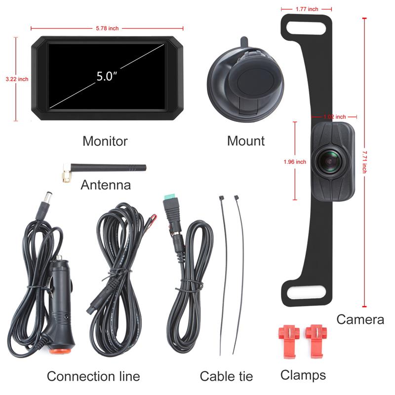 Wireless RV Observation Camera kit